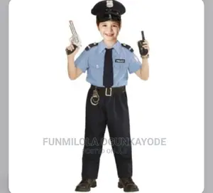 Kids Police Costume for Children