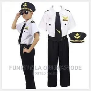 Kids Pilot Costume for Children