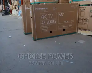 Brand New Hisense Smart Tv 65a6k. Fouani