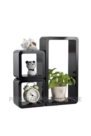 Floating Wall Cube Shelf