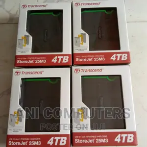 Transcand 4tb External Hard Drive
