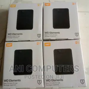WD Element 2tb External Hard Drive