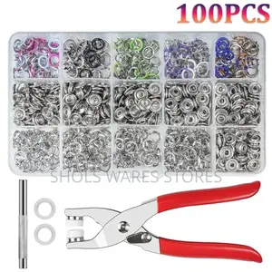 Snap Fastener Button Kit