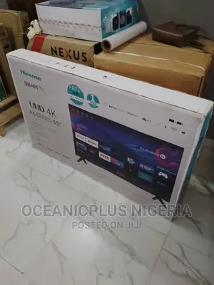 Brand New Hisense 55 Inches Smart Frameless TV