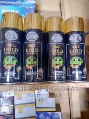 Golden Color Spray Paint
