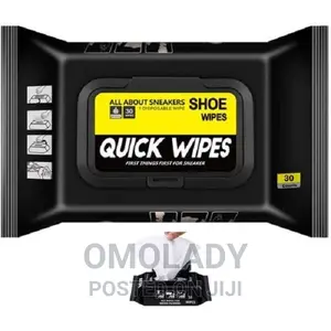 Men's Shoe Wipes Shoe Cleaner- 1 Pack - 80pcs