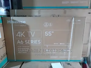 Hisense 55inches Vidaa A6k Series Uhd Smart Led Tv (1yr Warranty)