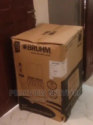The Latest Bruhm 4 Gas Burner With Oven(Bgc5540ib)