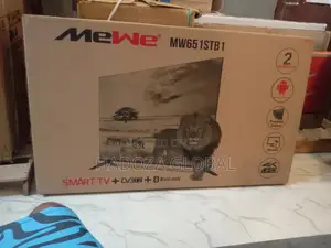 New Durable Mewe 65inches Smart Tv ,Frameless (Mw651stb1)