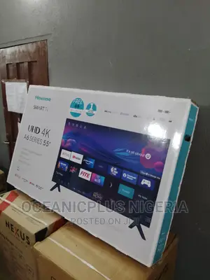 Hisense 55 Inches Uhd A6 Series Smart Frameless TV