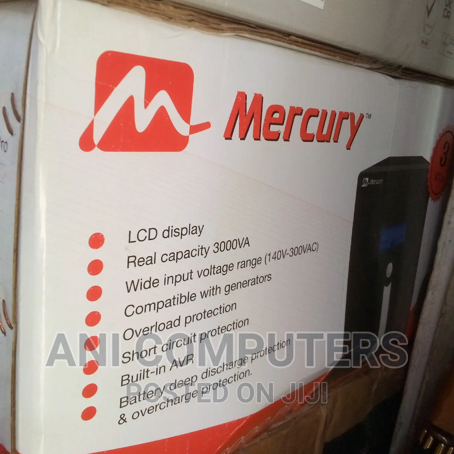 Mercury Elite 3000va Pro UPS