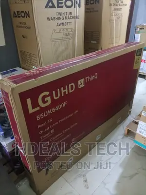 Quality LG 85 Inches Smart Frameless TV