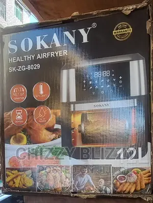 Sokany Airfryer 12L.