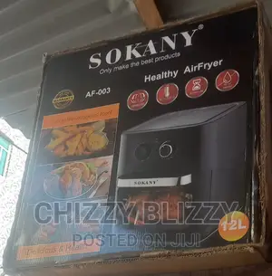 Sokany Airfryer 12L.,