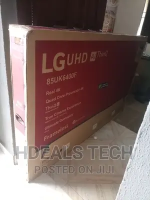 Classic LG 85 Inches Smart Frameless TV
