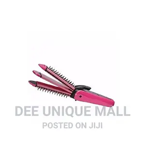 Nova 3 In 1 Hair Straightener, Curler And Comb