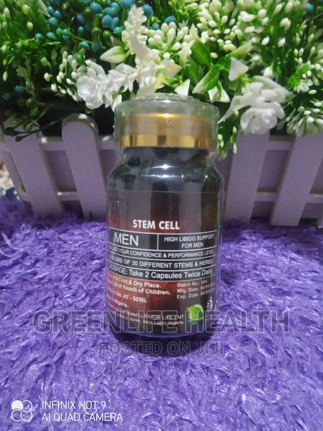 Spidex 21 Stemcell- High Libido Support for Men
