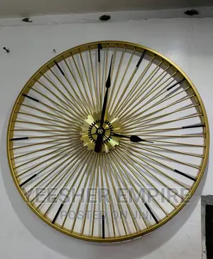 Luxury Gold Clock