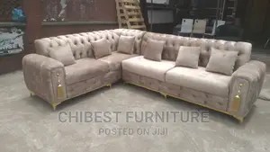 7ftby7ft L-Shaped Upholstery Padded Sofa Chair