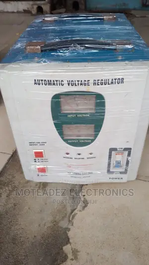 Foreign Used 5000w Copper Coil Stabiliser/Voltage Regulator