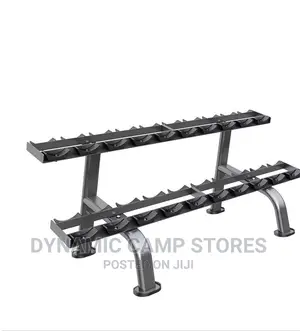 Nseries American Fitness (2 Steps) Commercial Dumbbells Rack