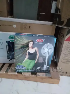 Good(18 Inches) Rechargable OX PLUS Standing Fan