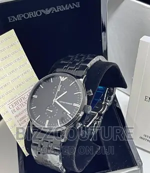 Original EMPORIO ARMANI Chain Watch Available in Store
