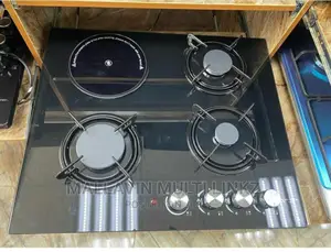 Built in Glass Cooktop 4 Burners Gas Cookers ( 3 Gs, 1 Ele)