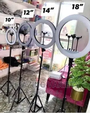 Ringlight With Tripod Stand and Phone Holder