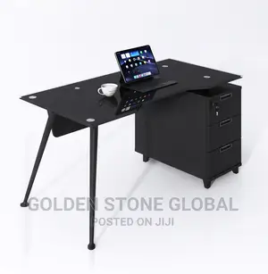 Luscious Executive Director,Glass Top Office Table.