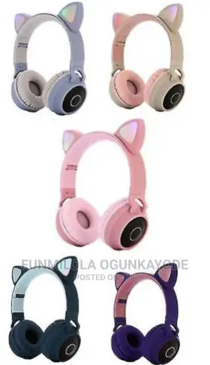 Cat Ear Wireless Headset