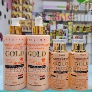 Purec Egyptian Magic and Golden Glow Product