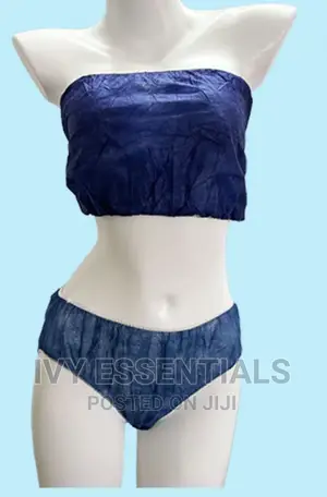 Disposable Pant And Bra For Spa Use Or Travel. 10 Each