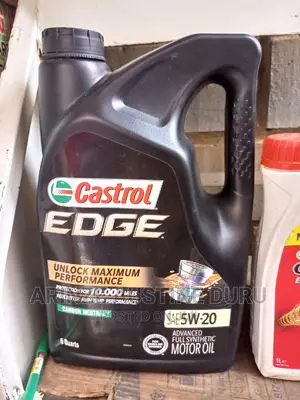 5w-20 Castrol Edge Titanium Technology Motor Oil 5L