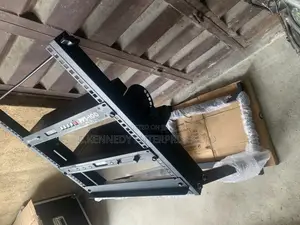 Professional Adjustable Black Iron Mixer/Amplifier Rack