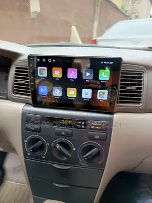 Toyota Corolla S Android Navigation Screen