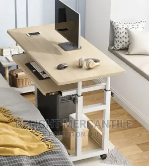 Adjustable Laptop Table With Drawer