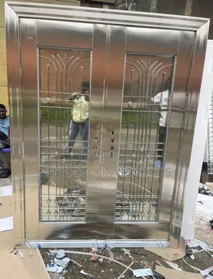 7ft By 5ft Stainless Glass Silver Color