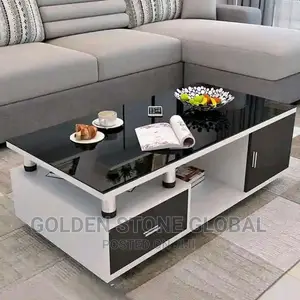 High Quality Center Table With Glass Top.