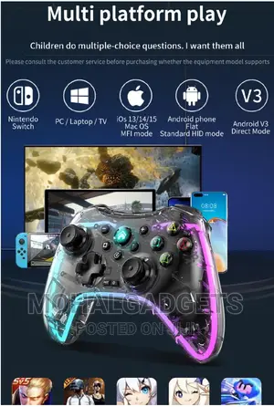 Professional Multi-Function Wireless Gaming Controller