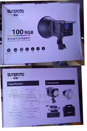 Sutefoto P100 RGB Light