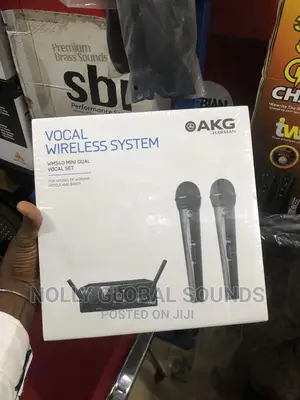 Akg Wireless Microphone System Wms40 Dual