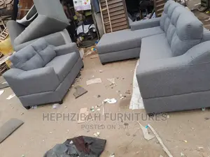 L Shaped Sofa With Double Seater