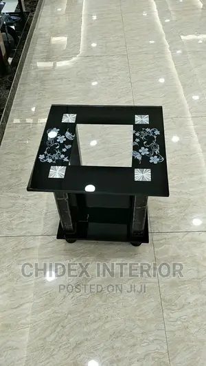 Quality Glass Side Stool