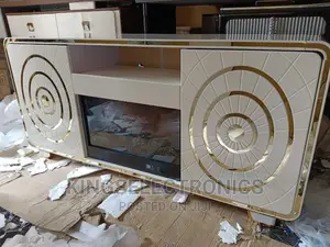 Imported Shelve TV Stand Fire Display