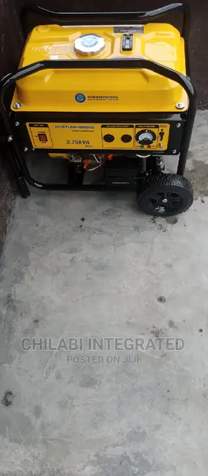 3 Weeks 3.75KVA THERMOCOOL HUSTLER4000ES Key Start Generator
