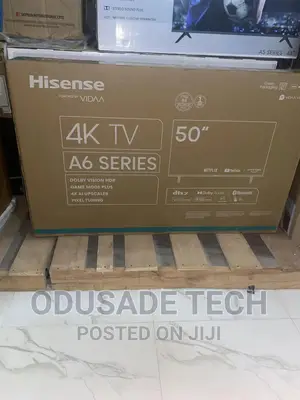 Hisense 50inches Smart Uhd + Free Wall Bracket