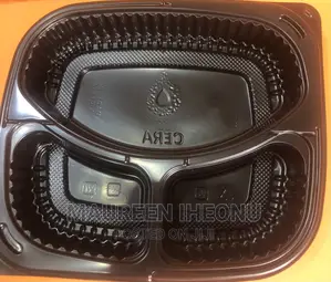 3 COMPARTMENT FOOD PACK - A Pack of 50pcs