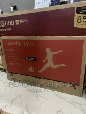 New in 65' Lg Uhd Smart TV With Remote (65uk6400)