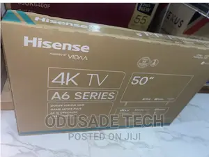 Hisense 50inches Smart Tv Plus Free Wall Bracket